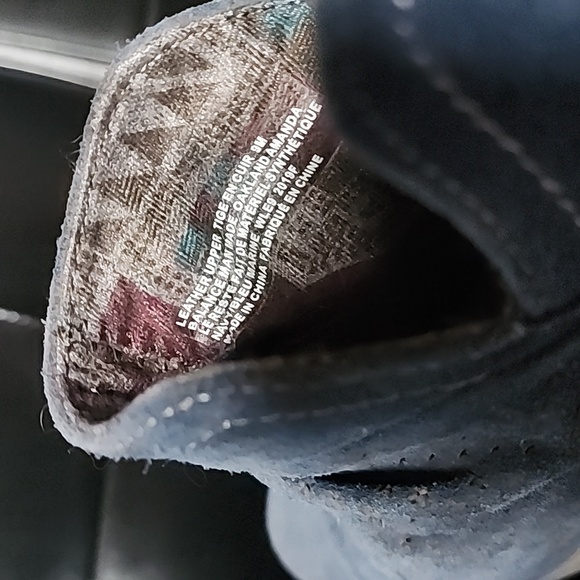 Earth Origins Amanda Blue Suede Ankle Bootie Women's Size 9 - Picture 7 of 10